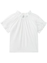 SIMONE ROCHA - Women Elasticated Gathered Ruffle Tulip Top