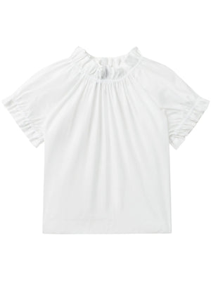 SIMONE ROCHA - Women Elasticated Gathered Ruffle Tulip Top