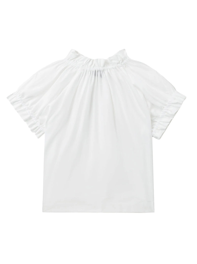 SIMONE ROCHA - Women Elasticated Gathered Ruffle Tulip Top