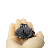 PARTS OF FOUR - Disk Necklace (45mm, Slit, Mega Pavé, KA+DIA)