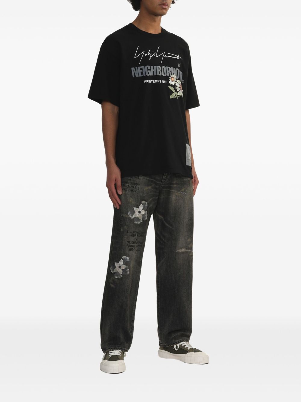 YOHJI YAMAMOTO POUR HOMME X NEIGHBOURHOOD - Men Neighborhood SS-1 AR Tee