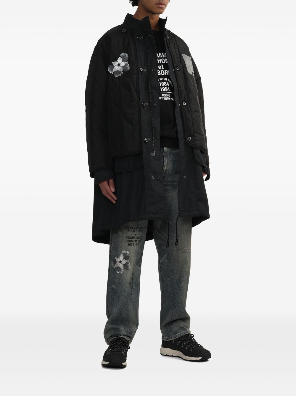 YOHJI YAMAMOTO POUR HOMME - Men Field Parka with Shell/Liner