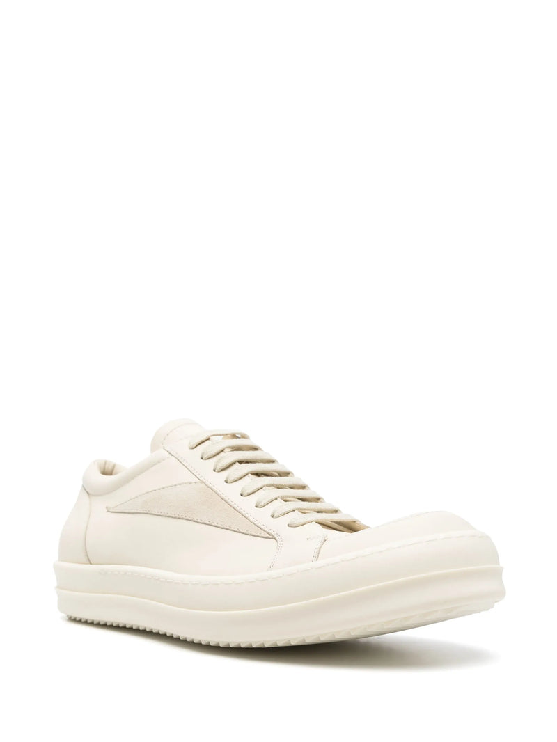 RICK OWENS - Men Leather Vintage Sneaks