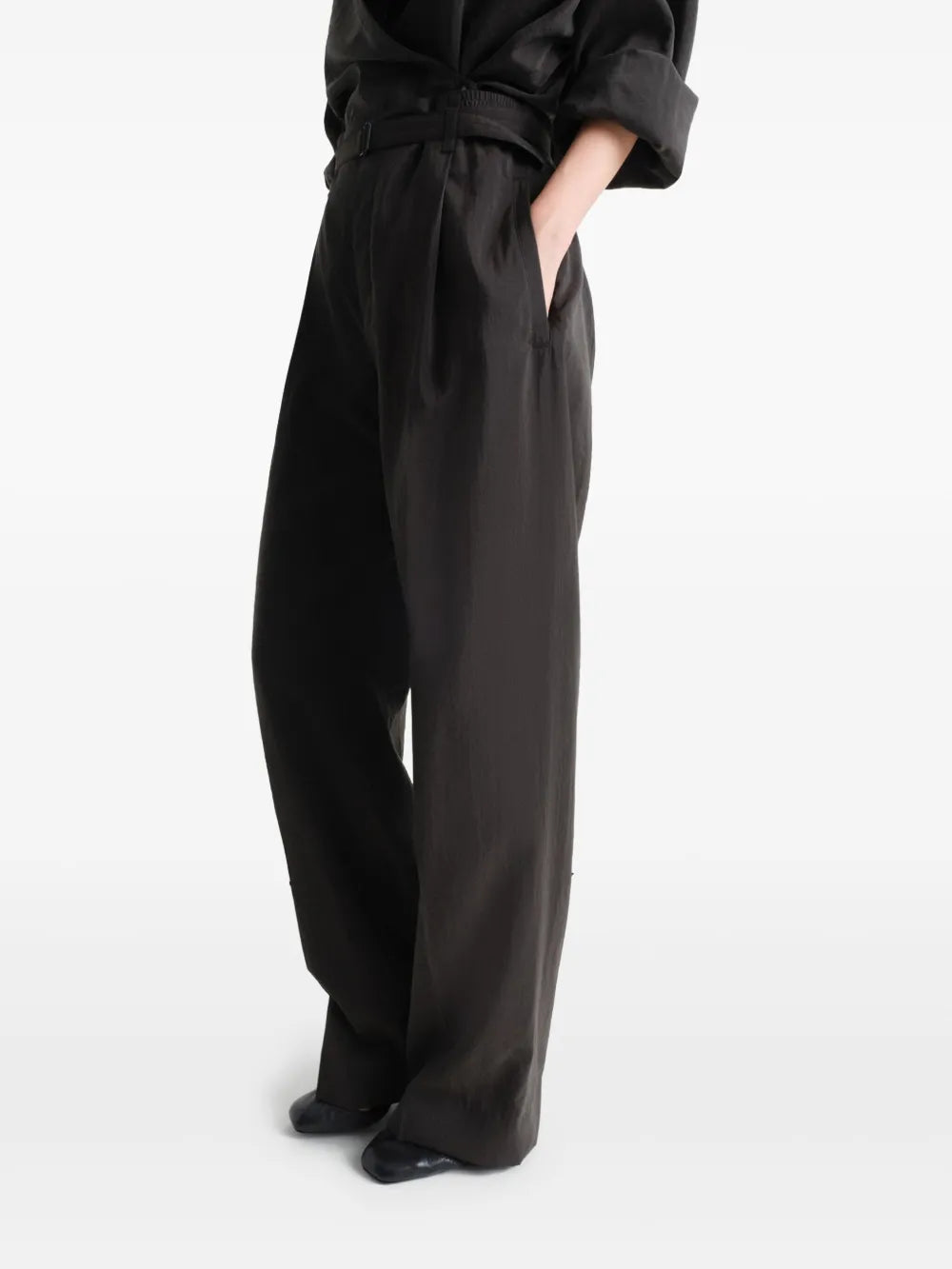 LEMAIRE - Women Belted Relaxed Pants – Atelier New York