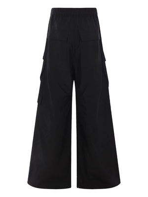 RICK OWENS DRKSHDW - Men Tencel Double Cargo Jumbo Belas Pants