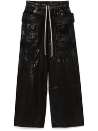 RICK OWENS DRKSHDW - Men Pantaloni Creatch Wide Cargo Drawstring Pants