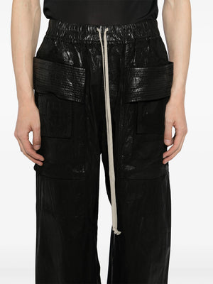 RICK OWENS DRKSHDW - Men Pantaloni Creatch Wide Cargo Drawstring Pants