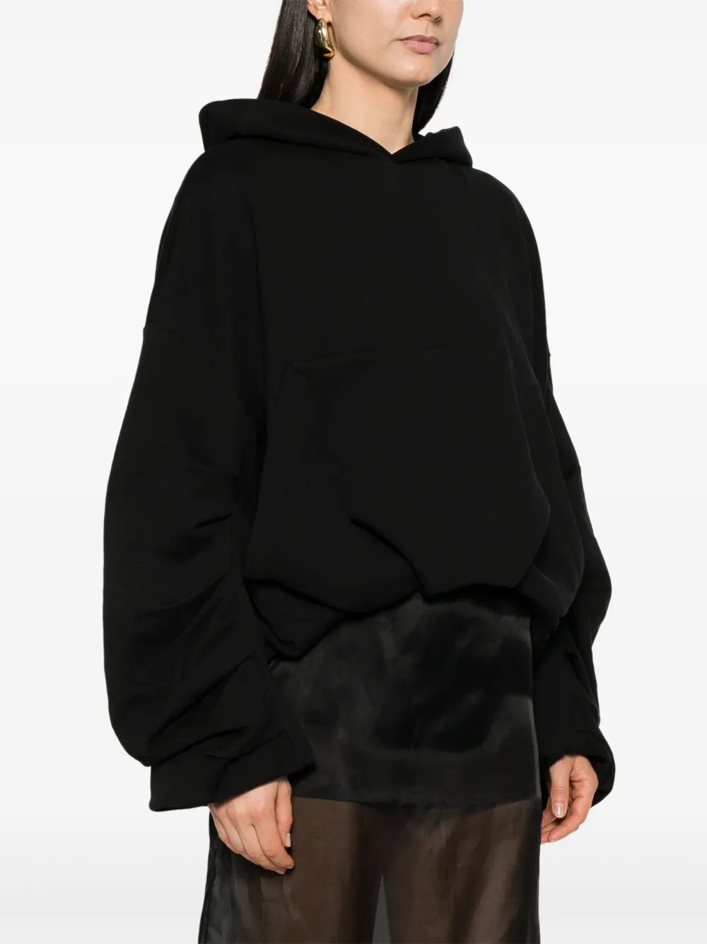 DRIES VAN NOTEN - Women Draped Hoodie