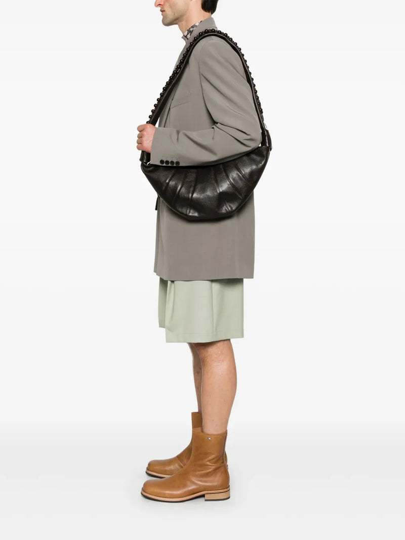 LEMAIRE - Women Pearls Medium Croissant Bag – Atelier New York LEMAIRE - Women Pearls Medium Croissant Bag – Atelier New York