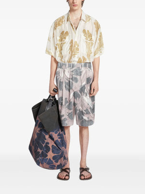 DRIES VAN NOTEN - Men  Drawstring Waist Shorts