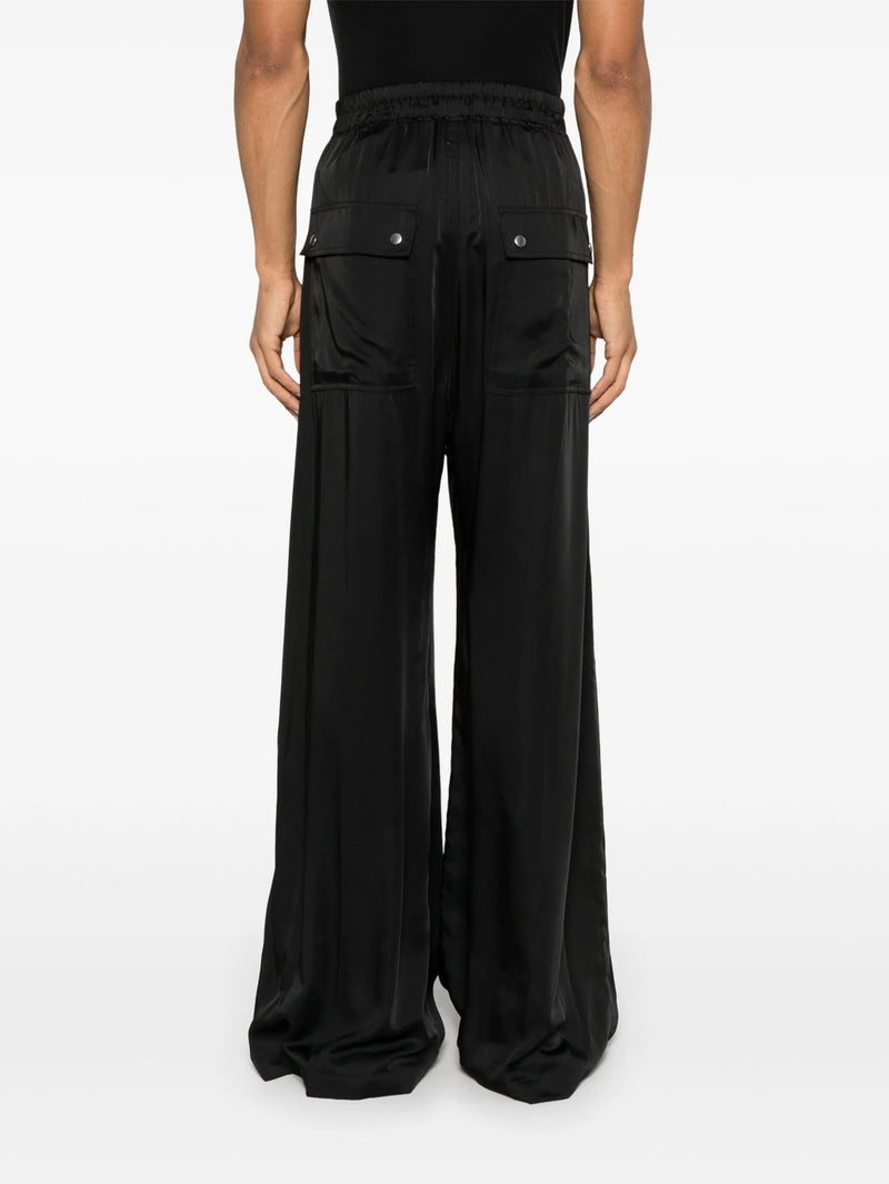 RICK OWENS - Men Wide Silk Bela Pants