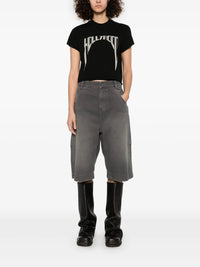 RICK OWENS DRKSHDW - Women Cropped Small Level T-Shirt