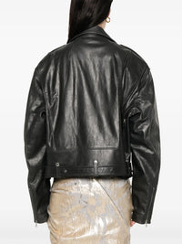 RICK OWENS - Women Cropped Jumbo Bauhaus Stooges Jacket