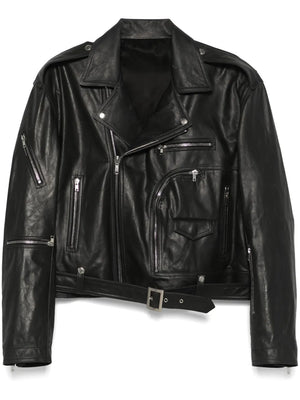 RICK OWENS - Women Cropped Jumbo Bauhaus Stooges Jacket