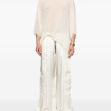 White pant, full body view