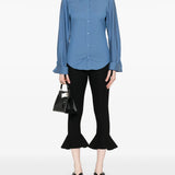 Blue Shirt, full body view