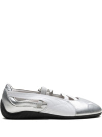 white shoes, side view