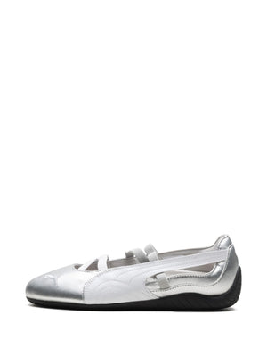 white shoes, side view