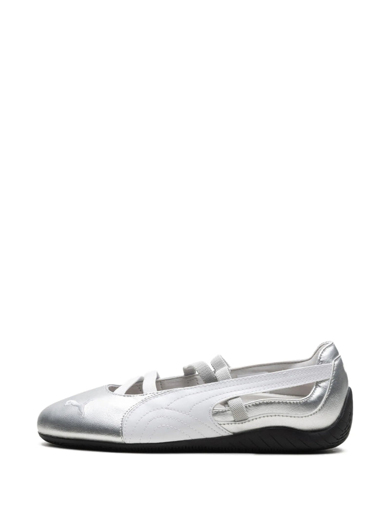 white shoes, side view