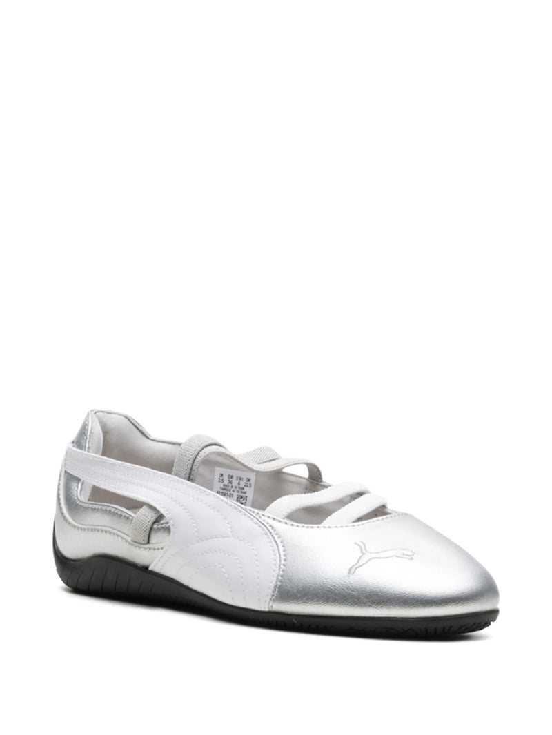 white shoes, side view
