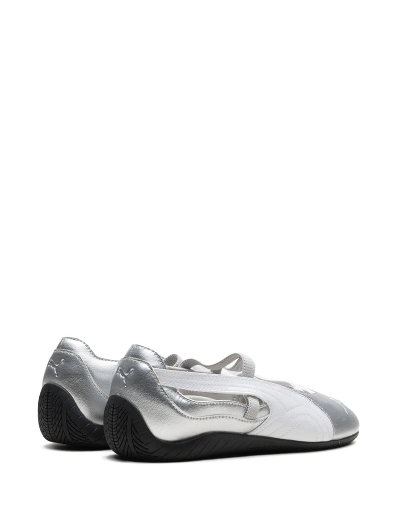 white shoes, side view