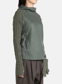 HYEIN SEO - Women W/Gloves Techwool Hoodie