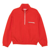 Orange knitwear, front view