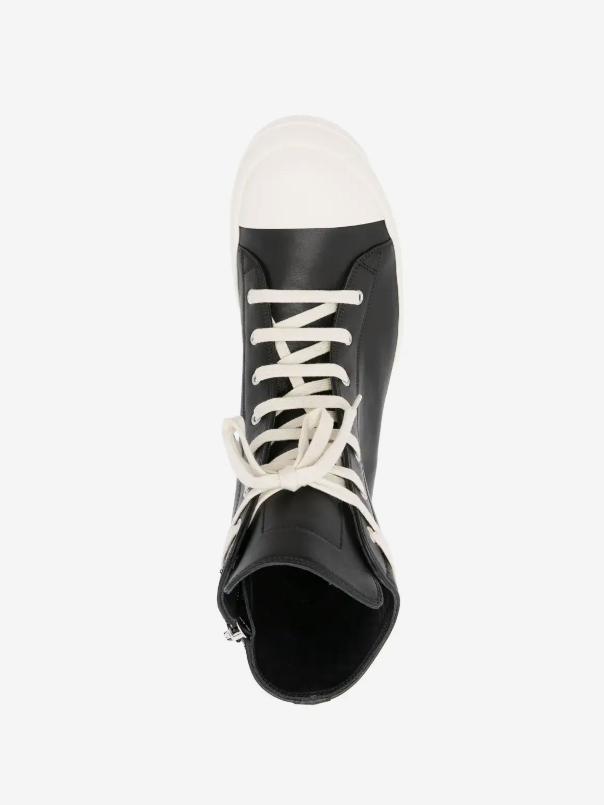 【新品、】ted stole/hyeon RICK OWENS - Men Leather High Top Sneakers – Atelier New York