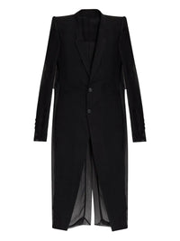 Black coat,front view