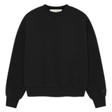 Black sweatshirt, front view