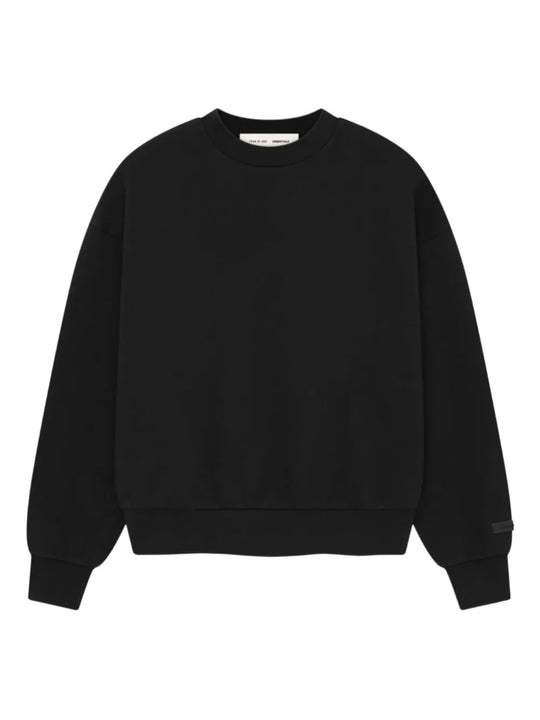 Black sweatshirt, front view