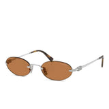 Brown sunglasses, side view