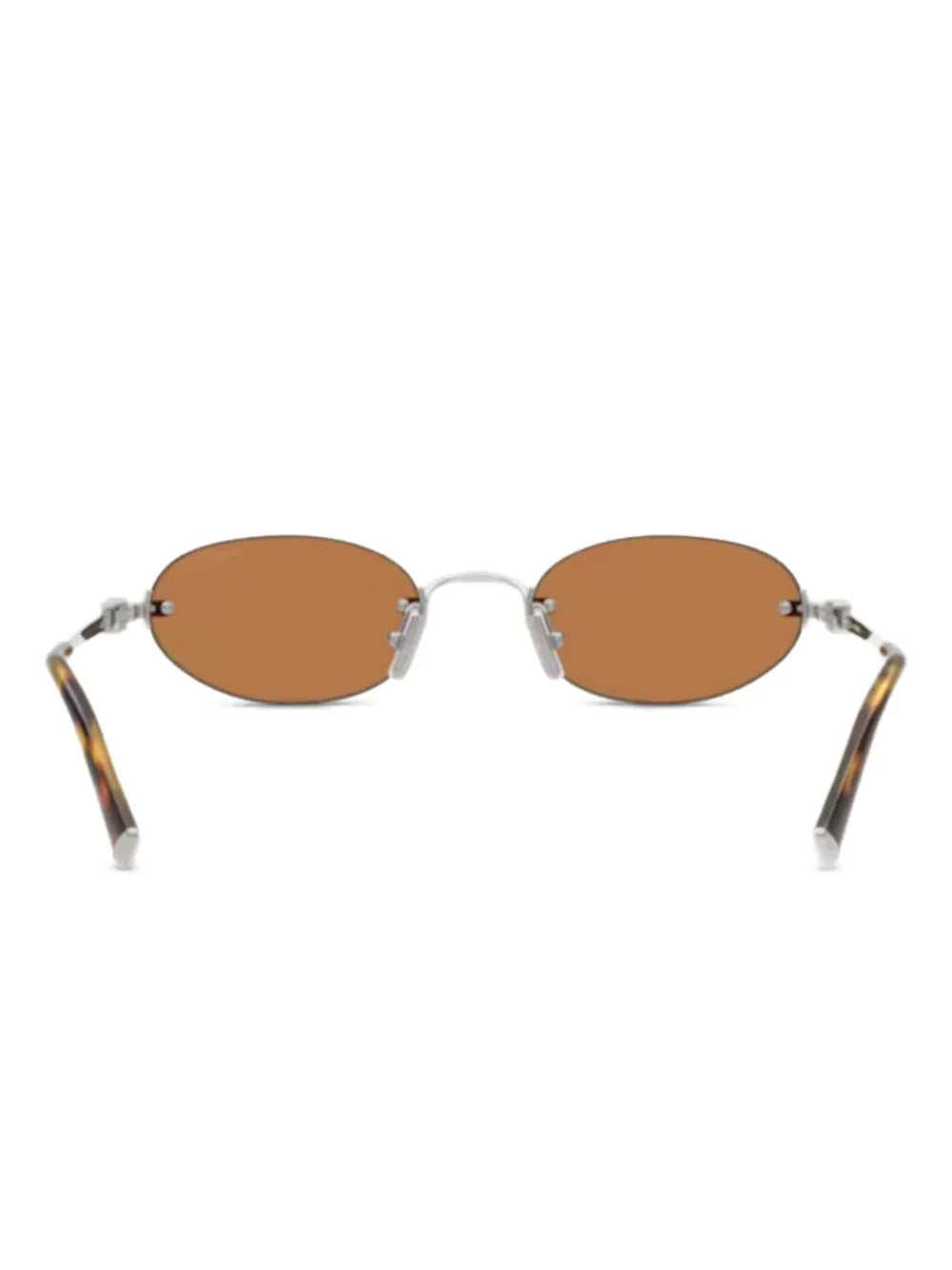 Brown sunglasses, back view
