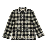 Black shirt, front view