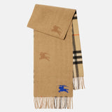 BURBERRY - Unisex EKD Cashmere Reversible Scarf