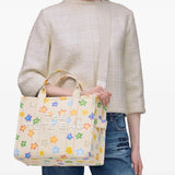 MARC JACOBS - Women Wild Daisy Canvas Medium Tote Bag