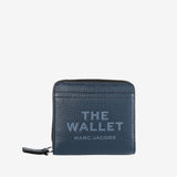 Navy wallet, front view