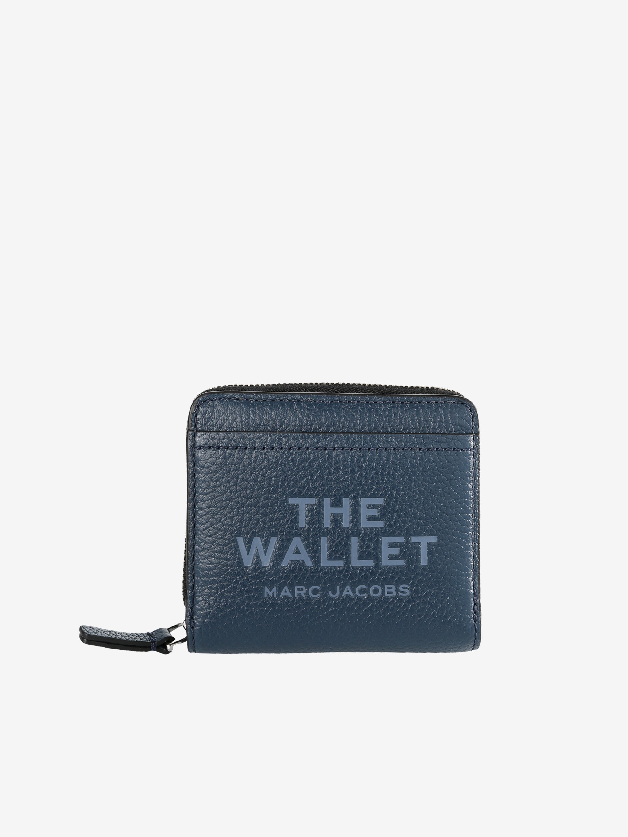 Navy wallet, front view
