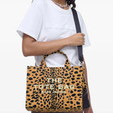 MARC JACOBS - Women The Medium Cheetah Canvas Tote Bag