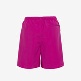 Pink shorts, back view