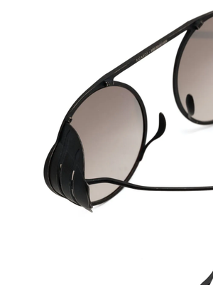 RIGARDS X BORIS BIDJAN SABERI Antique Black (Frame) × Dark Gray (Lens) Titanium Sunglasses