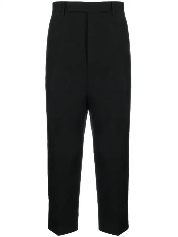 RICK OWENS Men Astaires Cropped Pants – Atelier New York