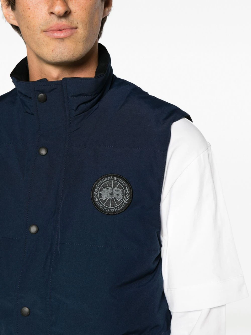 Canada goose garson vest navy sales