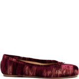 Red shoes, front view