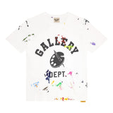 White short sleeves, front view