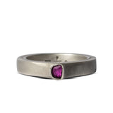 PARTS OF FOUR - Sistema Ring (Terrestrial Surfaced, Expanded, 0.1 CT, Ruby Slice, 4mm, DA+RUB)