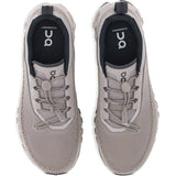 Grey sneakers, top view