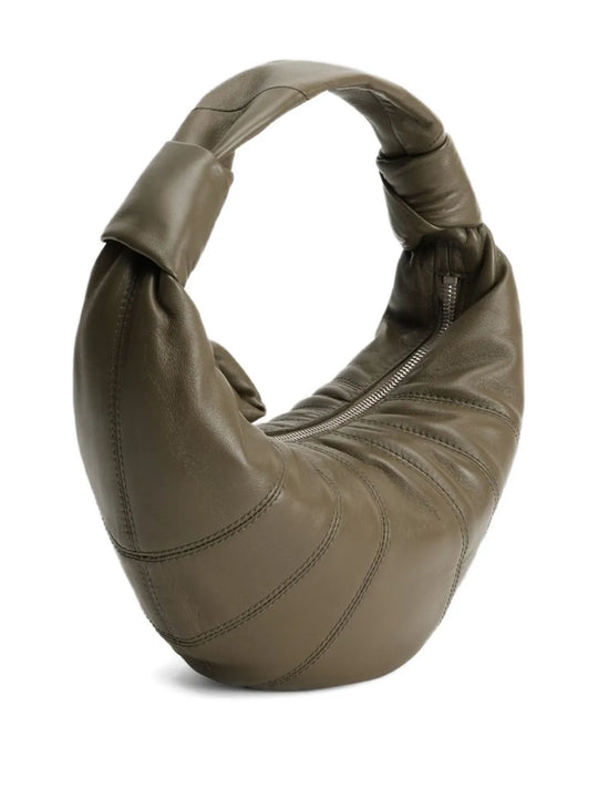 Green bag, side view