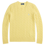 Yellow pullover,front view