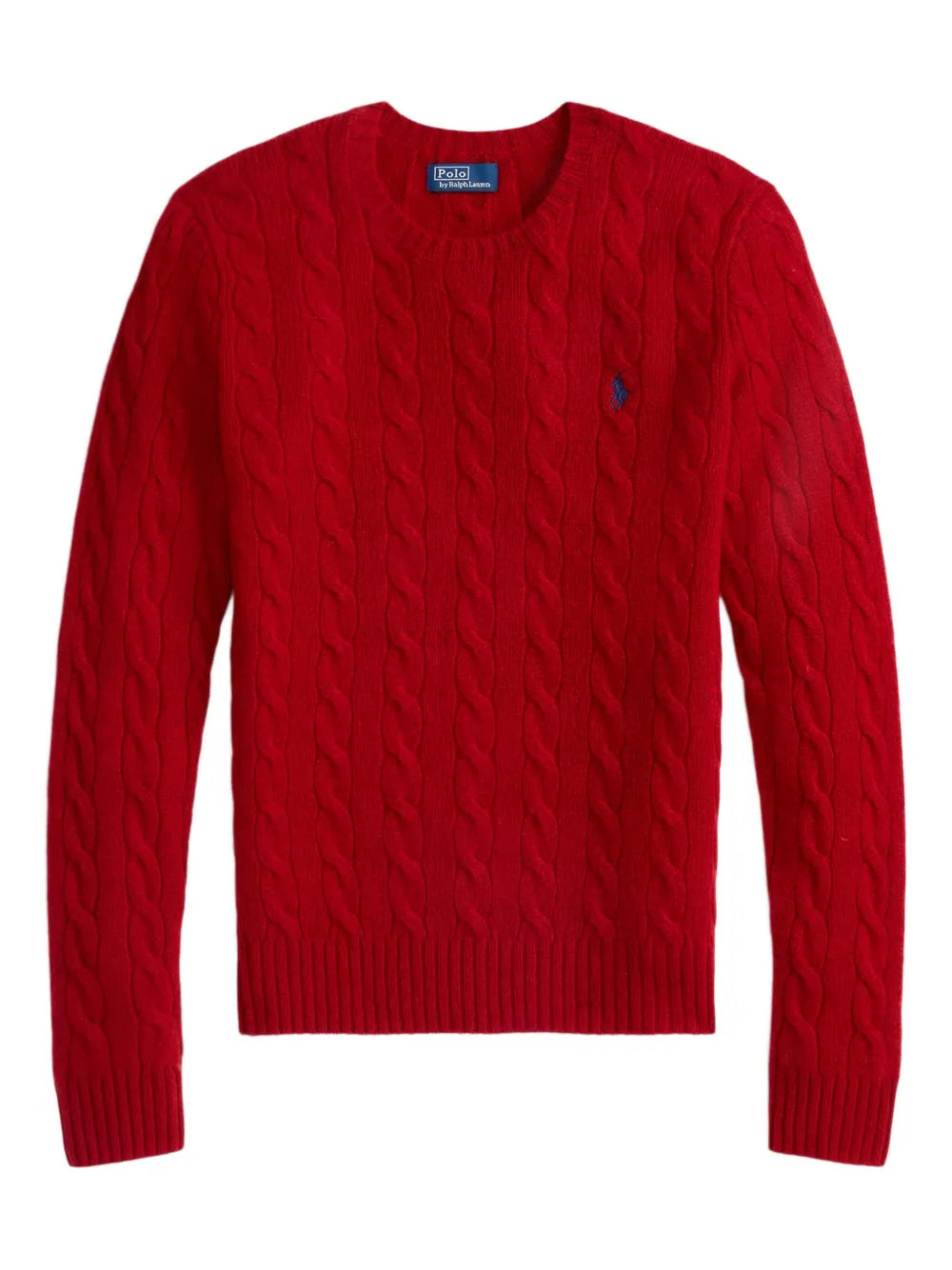 Red pullover,front view